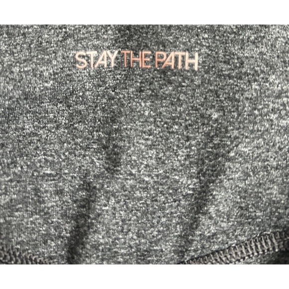 NWT CALIA Carrie Underwood Bike Gray Shorts Women 2X High Rise 10 Inseam Fitted - Picture 2 of 8